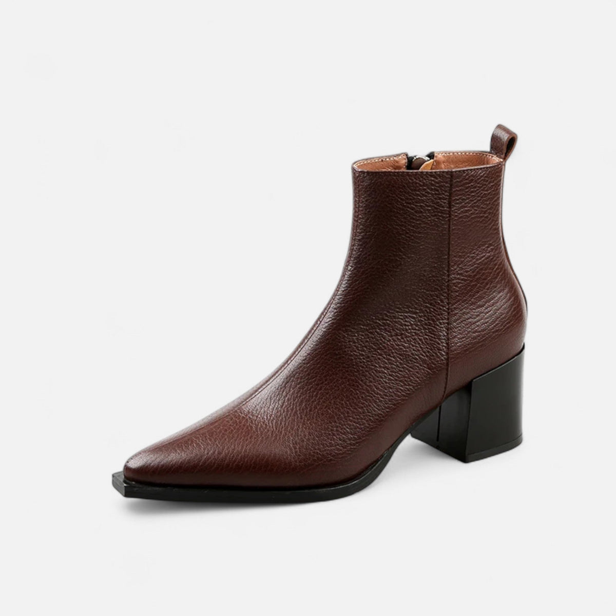 Thalia - Women's Chic Faux Leather Chelsea Ankle Boots