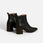 Thalia - Women's Chic Faux Leather Chelsea Ankle Boots