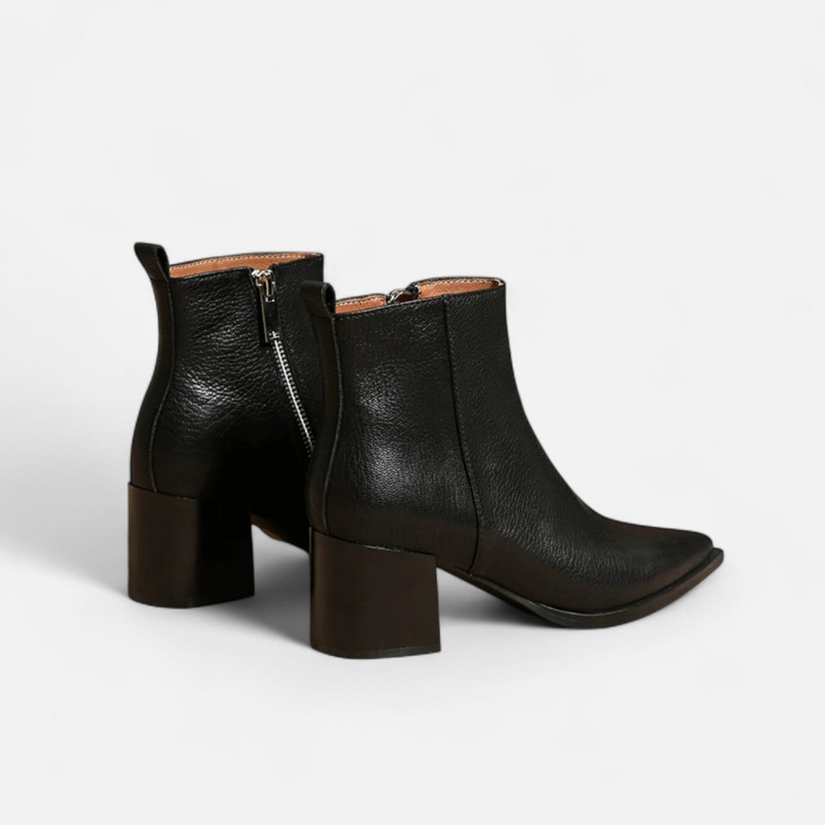 Thalia - Women's Chic Faux Leather Chelsea Ankle Boots
