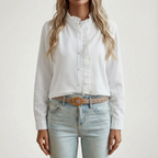 Valoria - Long Sleeve Button-Up Shirt
