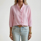 Valoria - Long Sleeve Button-Up Shirt