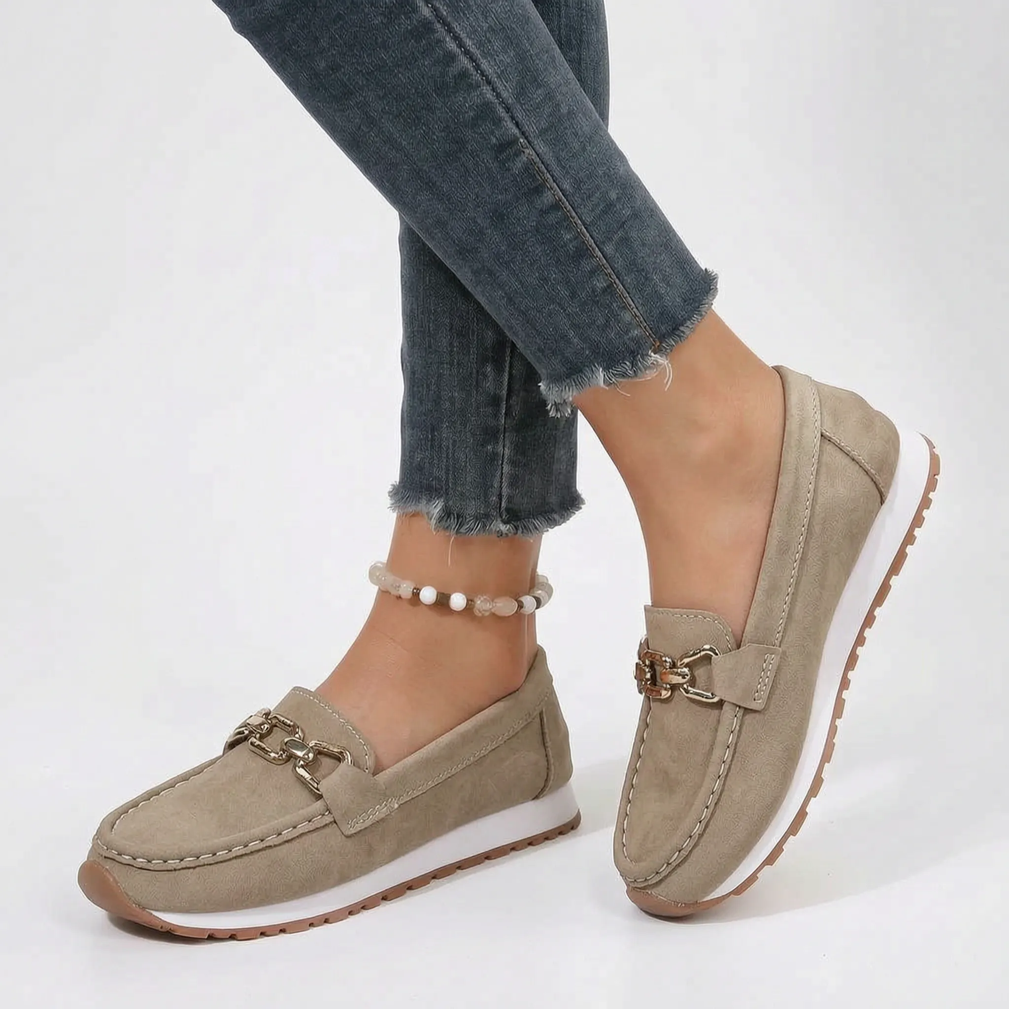 Vampera - Chain Detail Slip-On Loafer