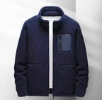 Vaughn - Men's Cozy Fleece Jacket with Zip Pockets