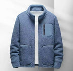 Vaughn - Men's Cozy Fleece Jacket with Zip Pockets