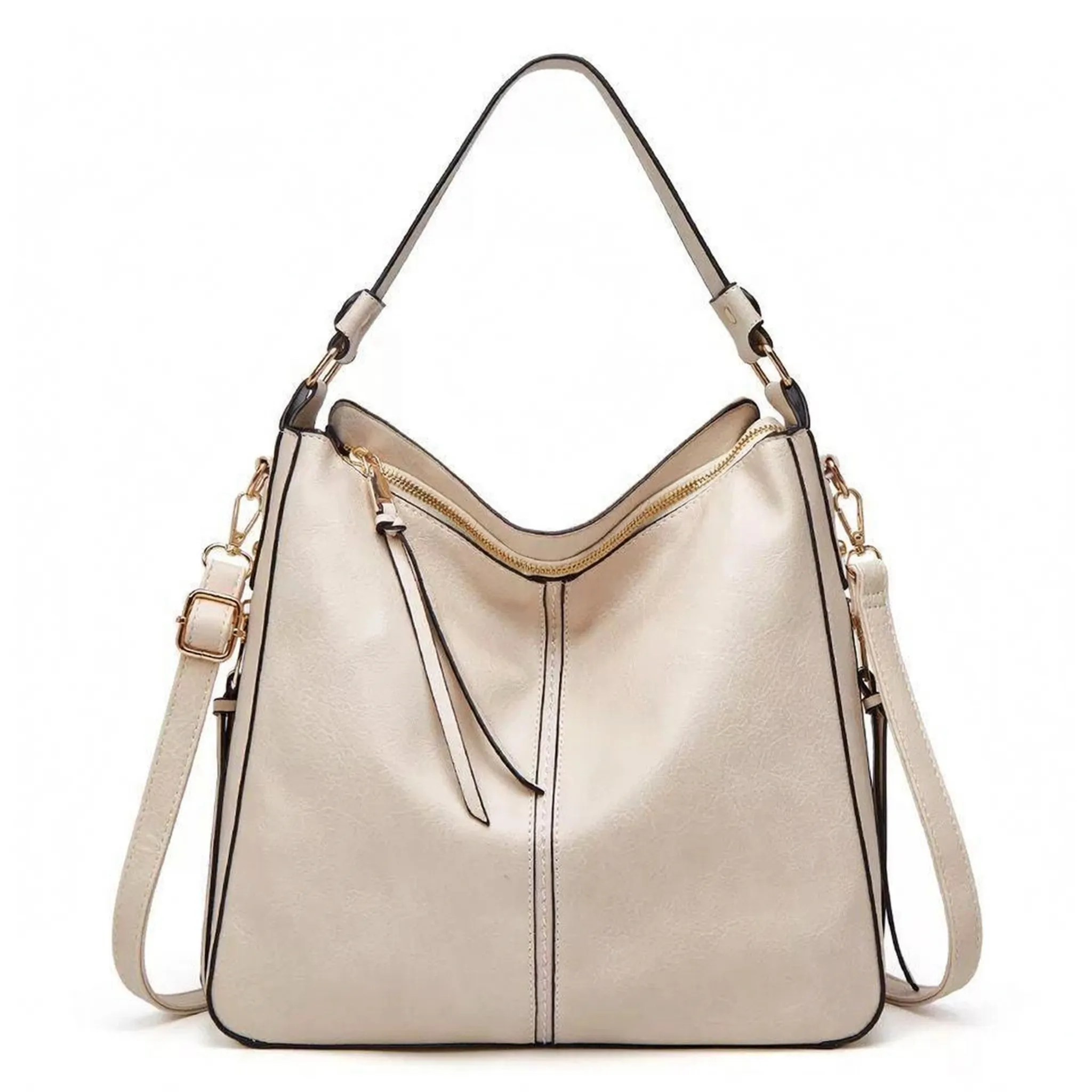 Vellora - Spacious Hobo Shoulder Bag