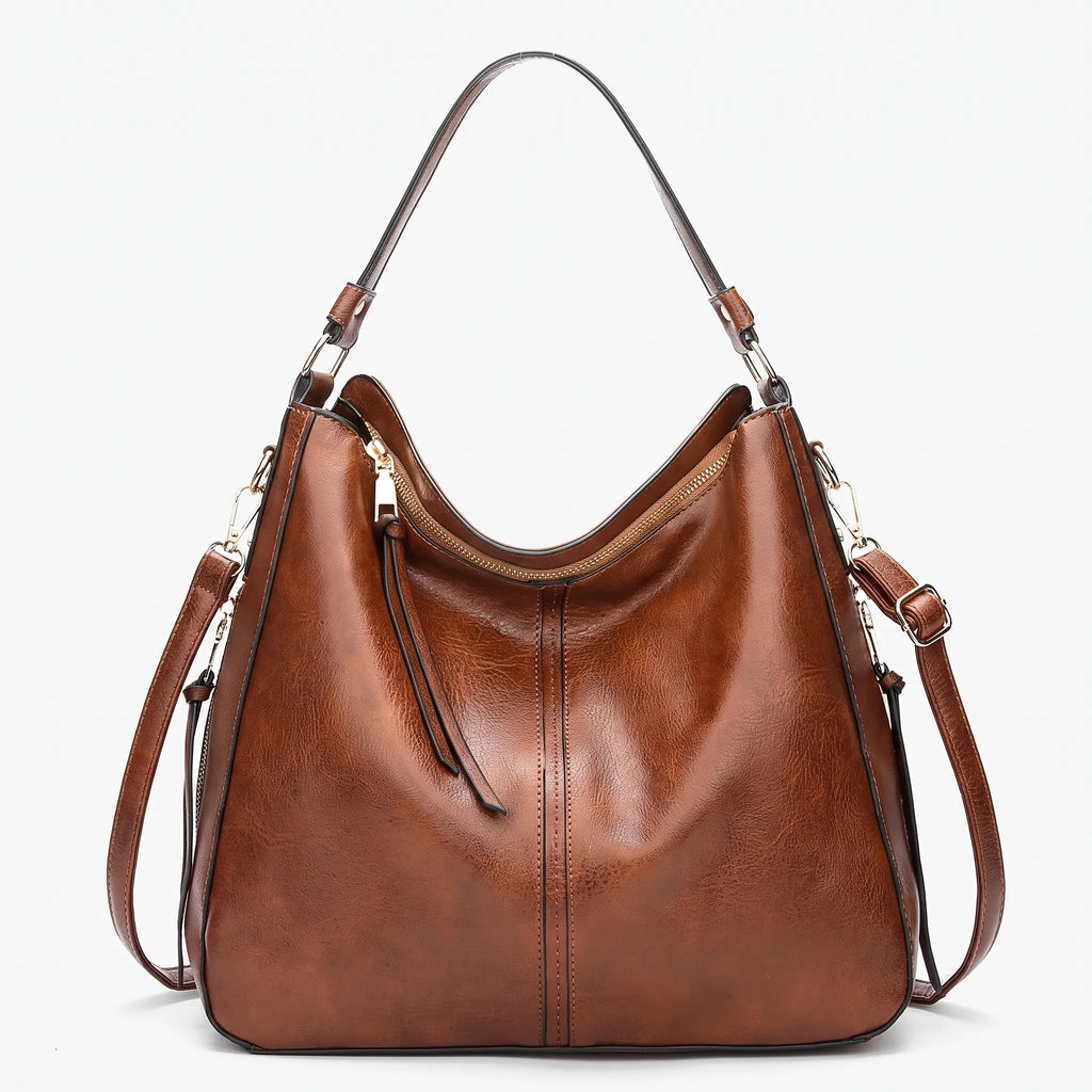 Vellora - Spacious Hobo Shoulder Bag