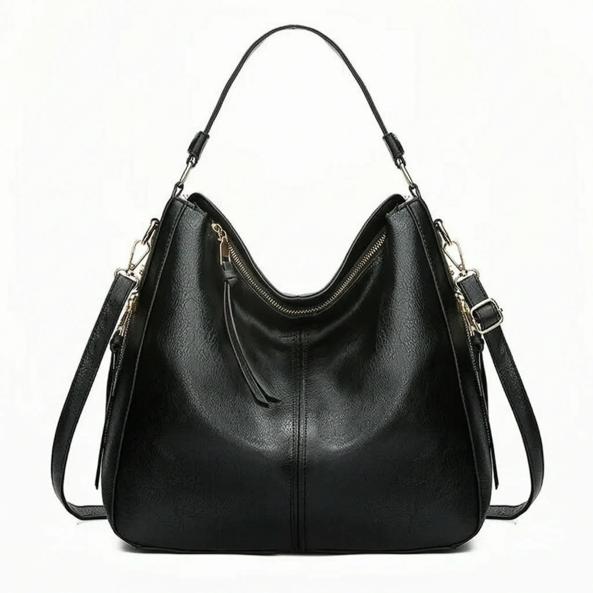 Vellora - Spacious Hobo Shoulder Bag