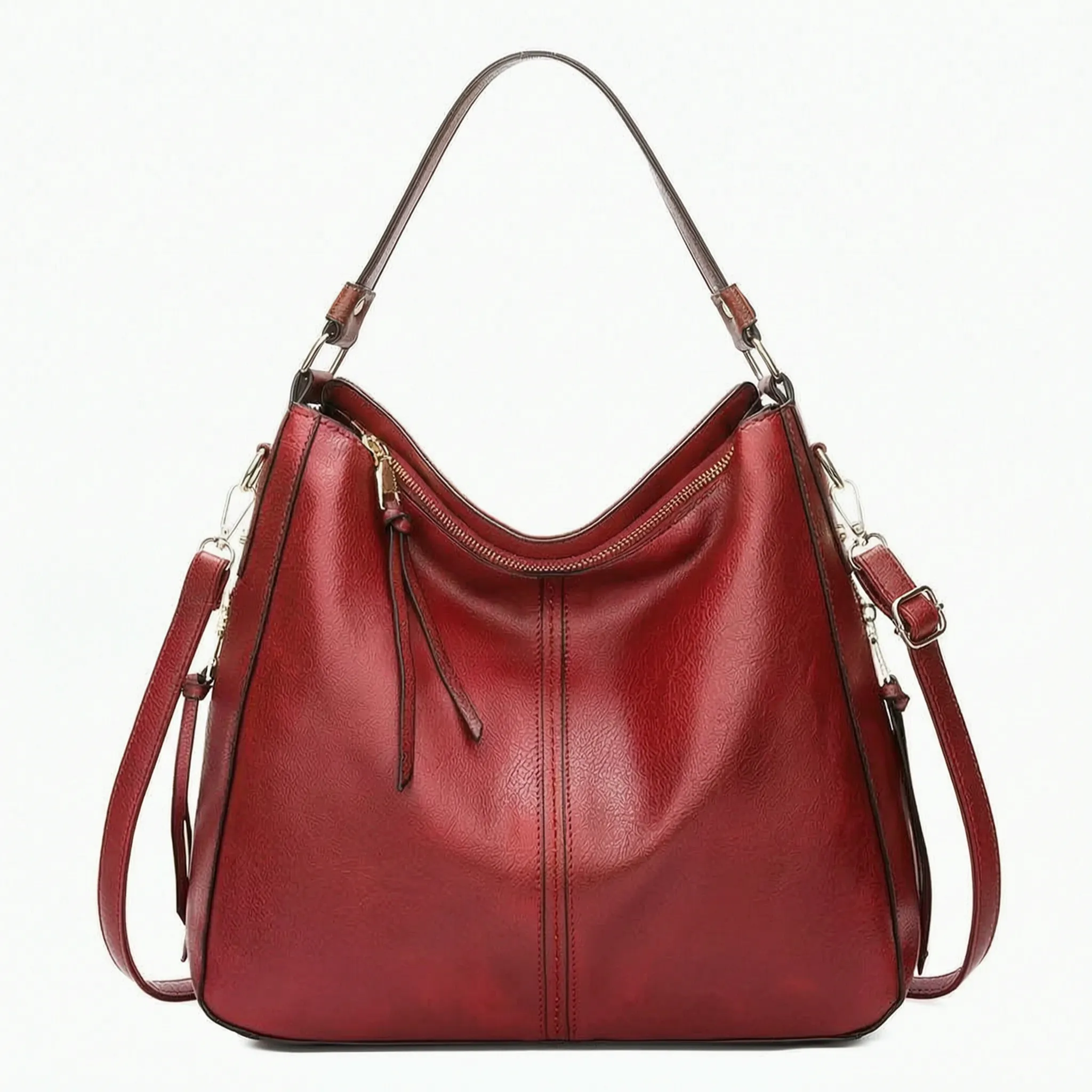 Vellora - Spacious Hobo Shoulder Bag