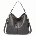 Vellora - Spacious Hobo Shoulder Bag