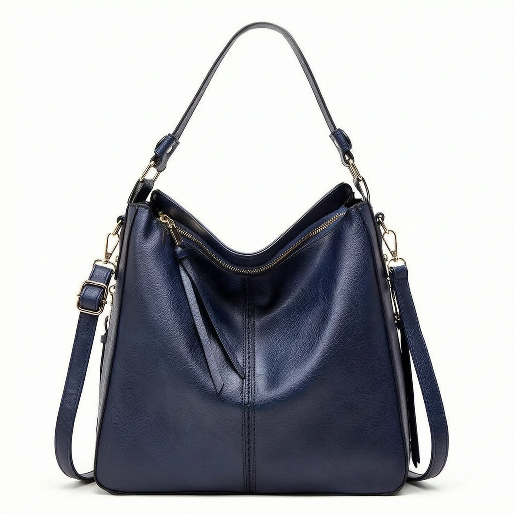 Vellora - Spacious Hobo Shoulder Bag