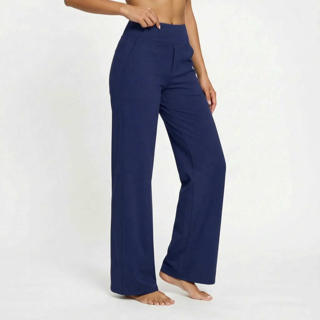 Velora - Wide Leg Casual Pants