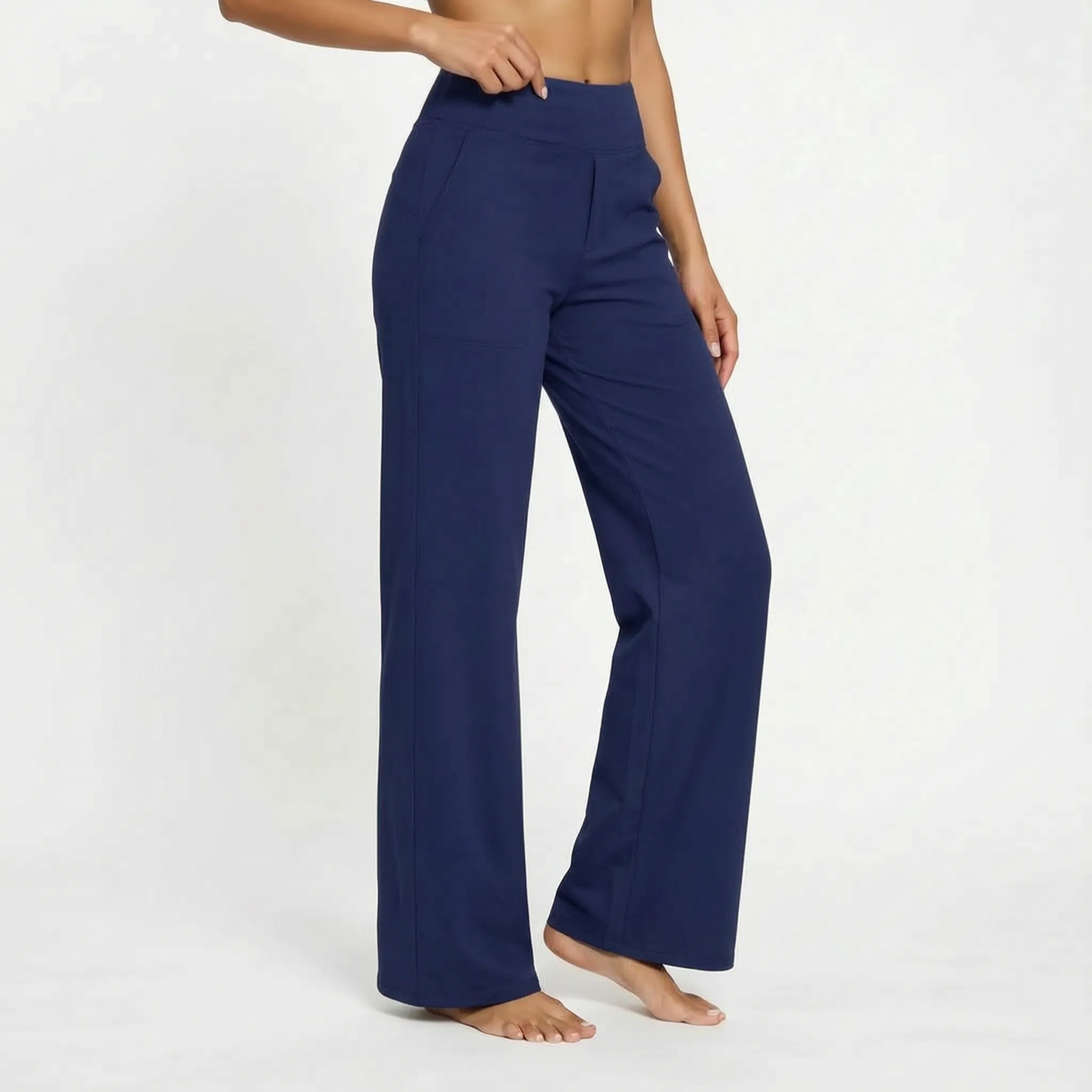 Velora - Wide Leg Casual Pants