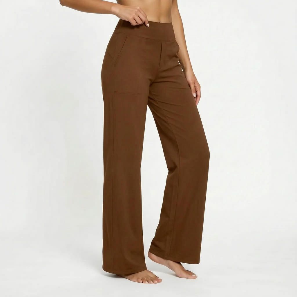 Velora - Wide Leg Casual Pants