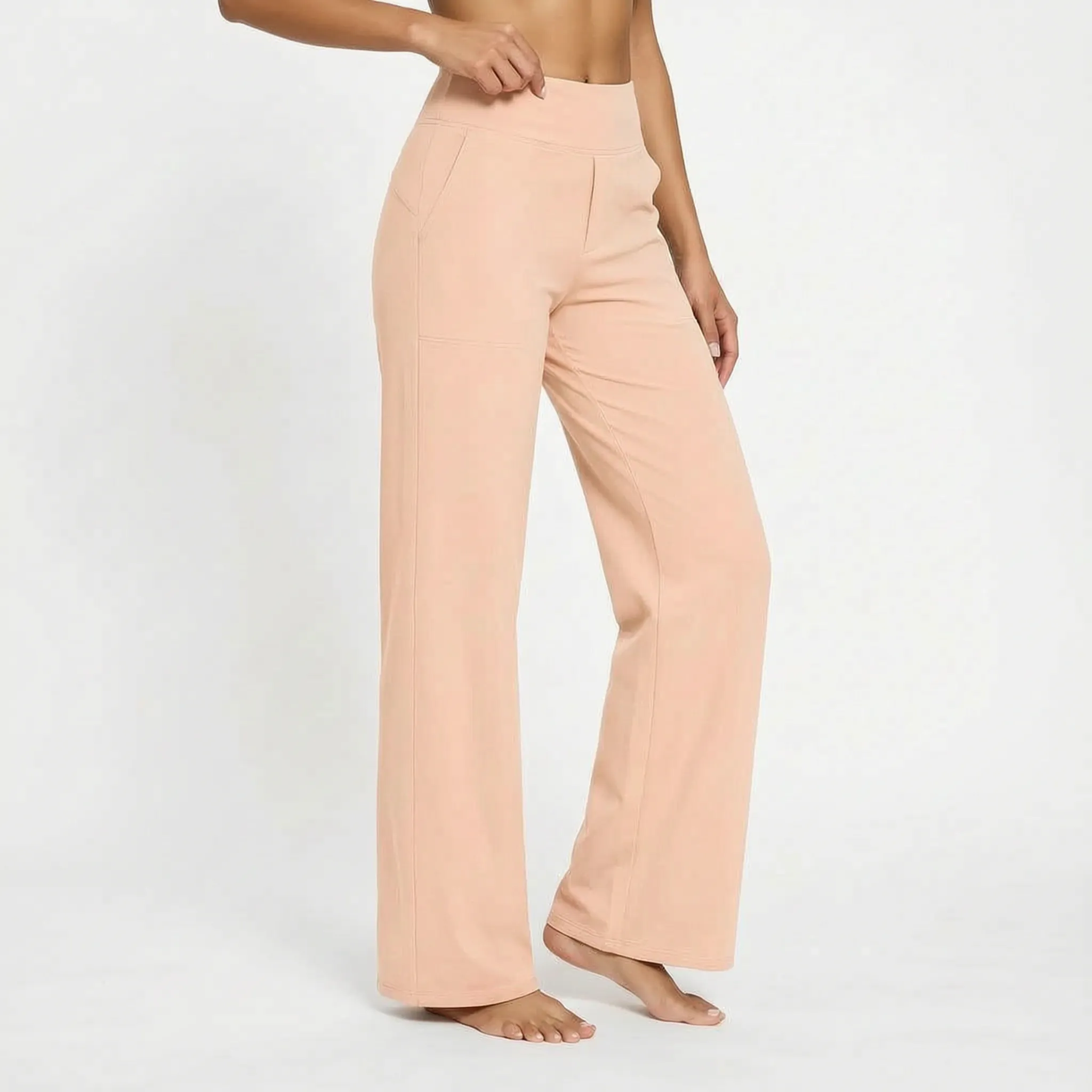 Velora - Wide Leg Casual Pants