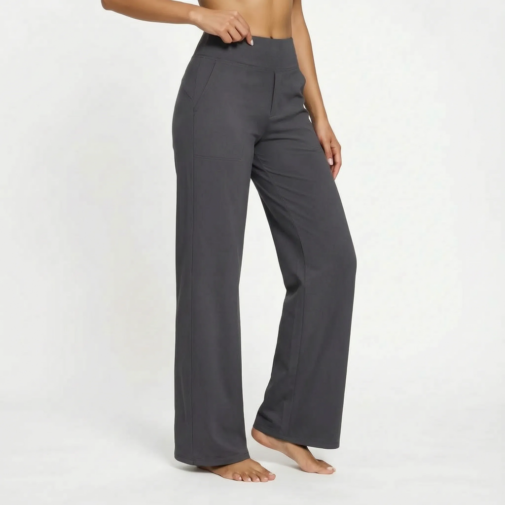 Velora - Wide Leg Casual Pants