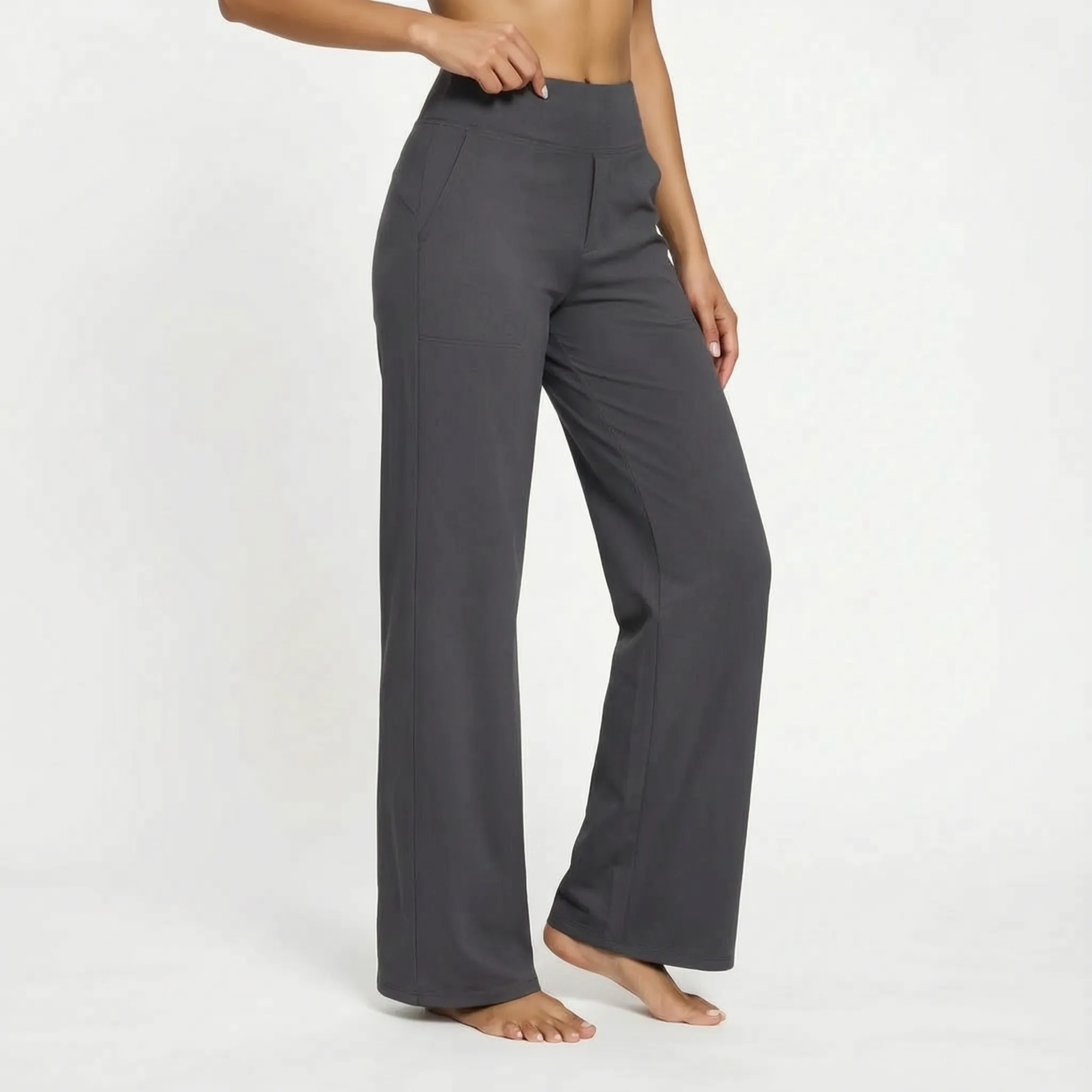Velora - Wide Leg Casual Pants