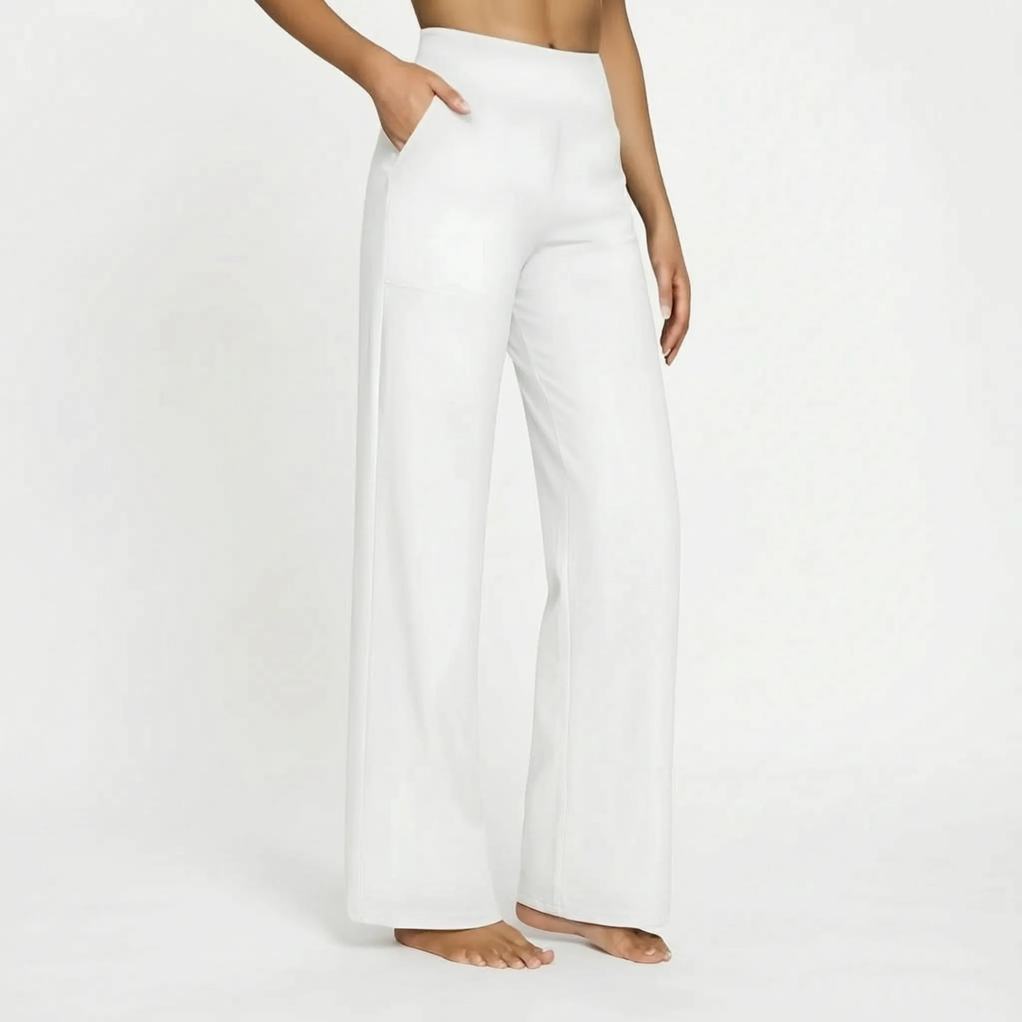 Velora - Wide Leg Casual Pants