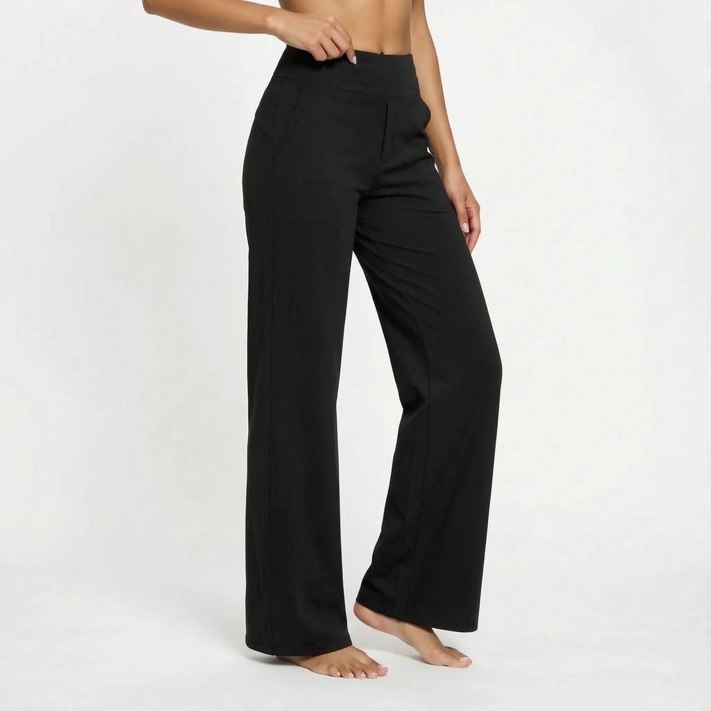 Velora - Wide Leg Casual Pants