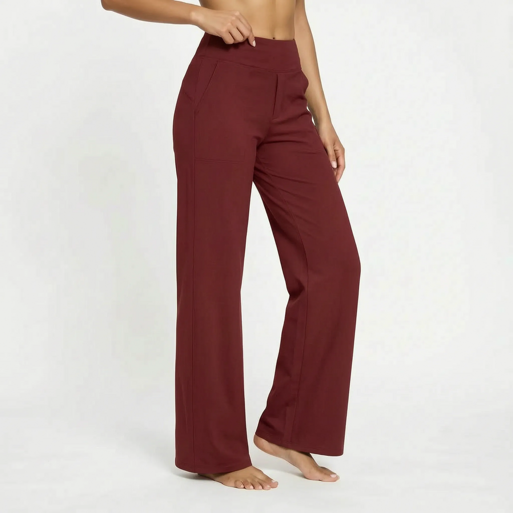 Velora - Wide Leg Casual Pants