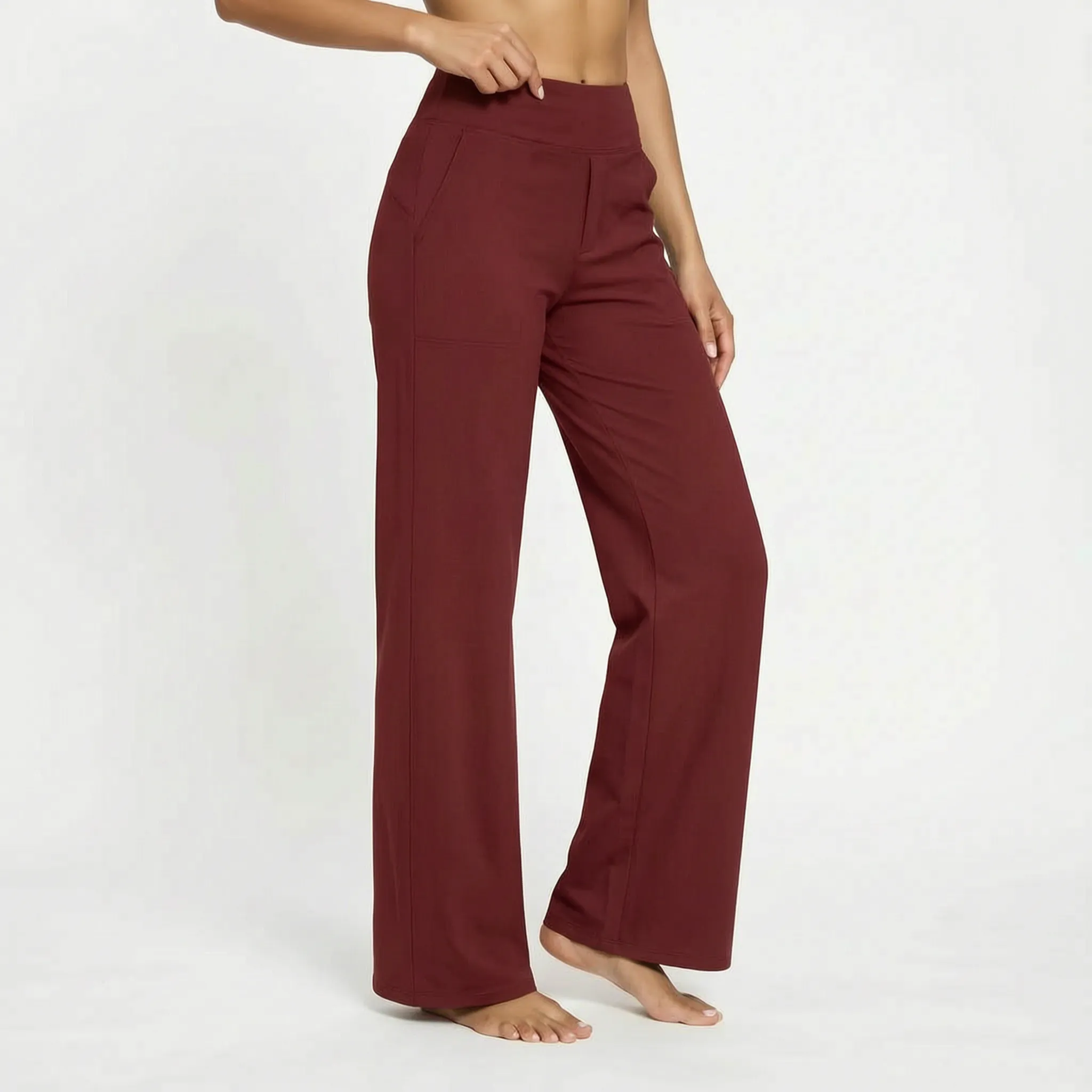 Velora - Wide Leg Casual Pants