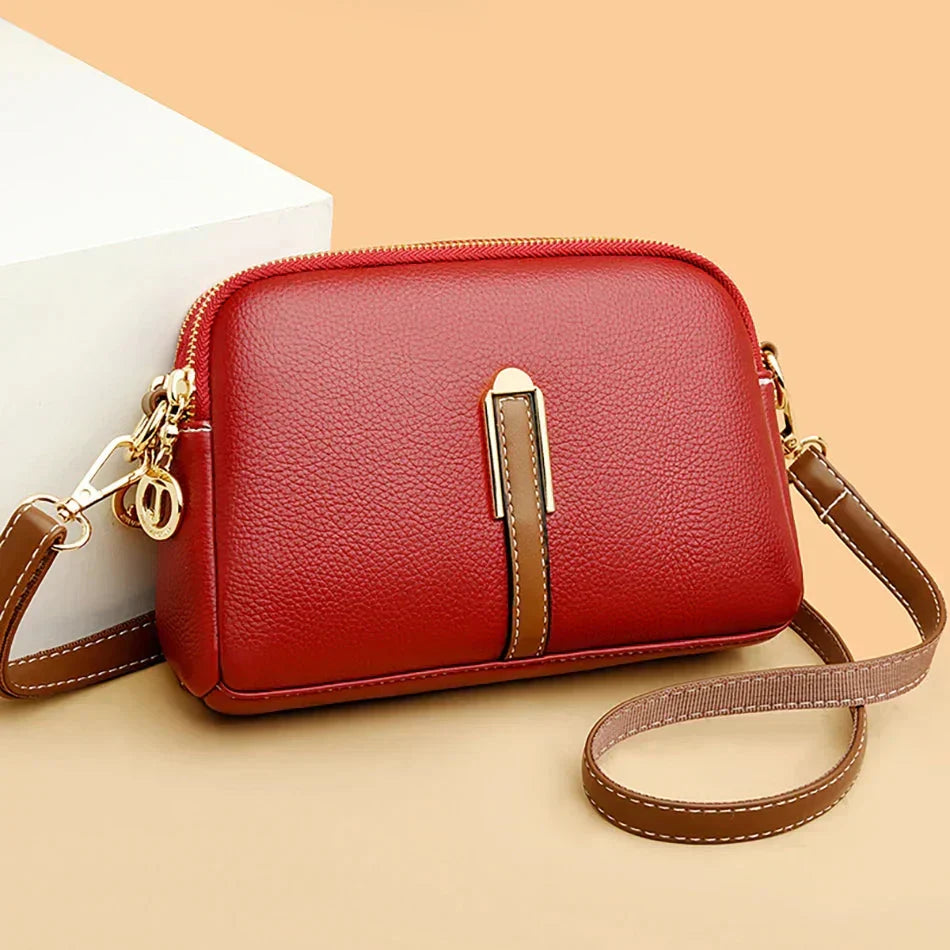 Yara - Women's Sleek Leather Crossbody Bag