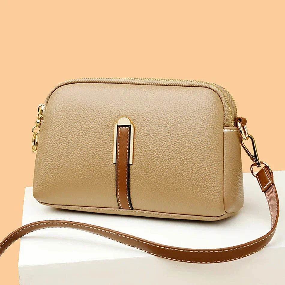 Yara - Women's Sleek Leather Crossbody Bag