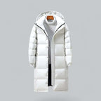 Zane - Men's Longline Hooded Winter Coat