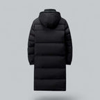 Zane - Men's Longline Hooded Winter Coat