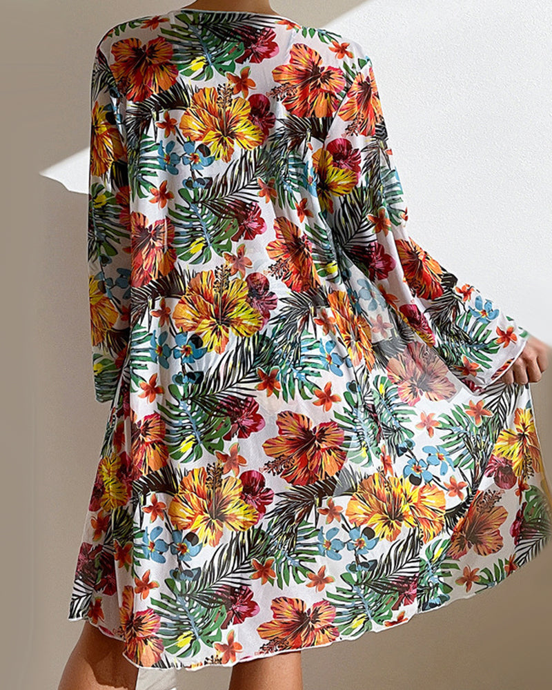 Zaria | Women's Vibrant Floral Bikini Set
